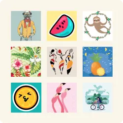 Millions of icons, images and graphic elements for your card designs