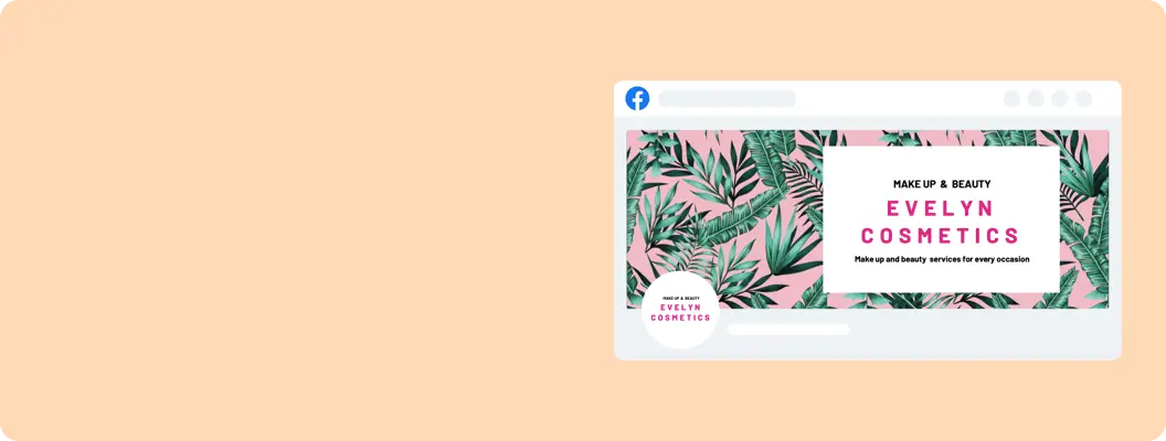 Design amazing Facebook covers easily with Designs.ai