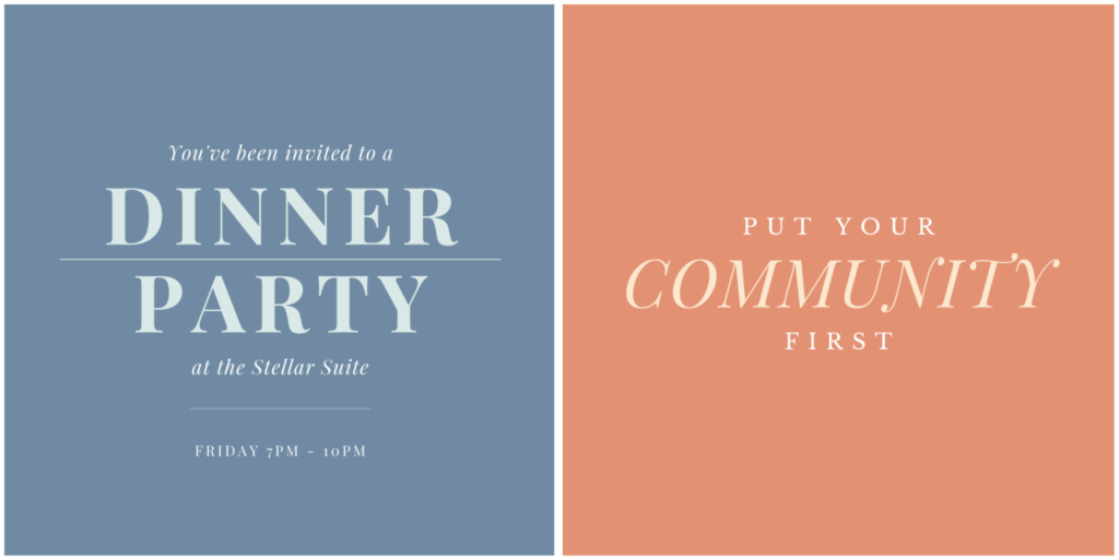 Design trends of using Serif Fonts combination.