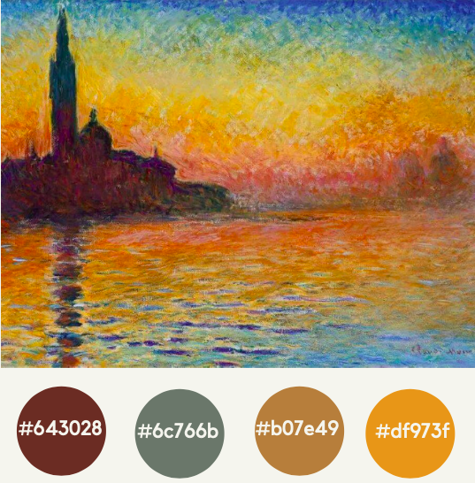 Designs.ai - Color inspiration 6: Vibrant sunsets, bold twilights