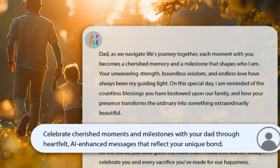 Digital love: Heartfelt Father's Day posts made easy with AI_1